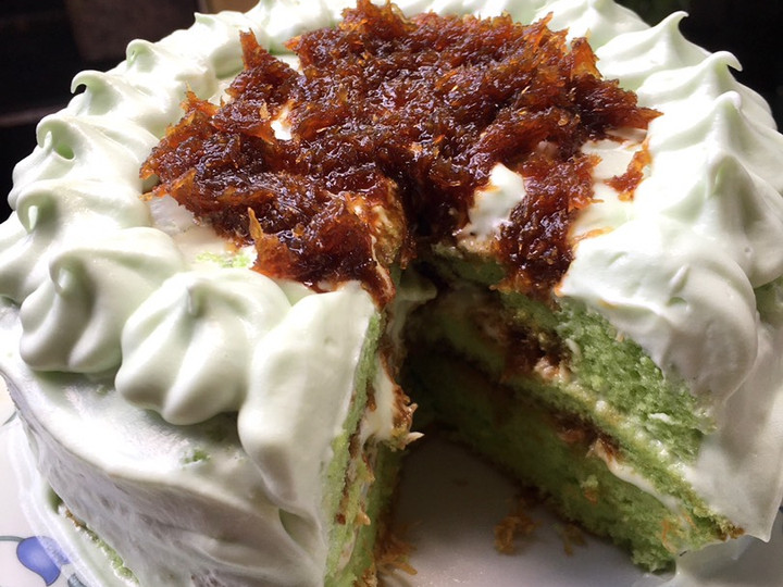 Langkah Mudah untuk Menyiapkan Cake klepon🍃, Lezat