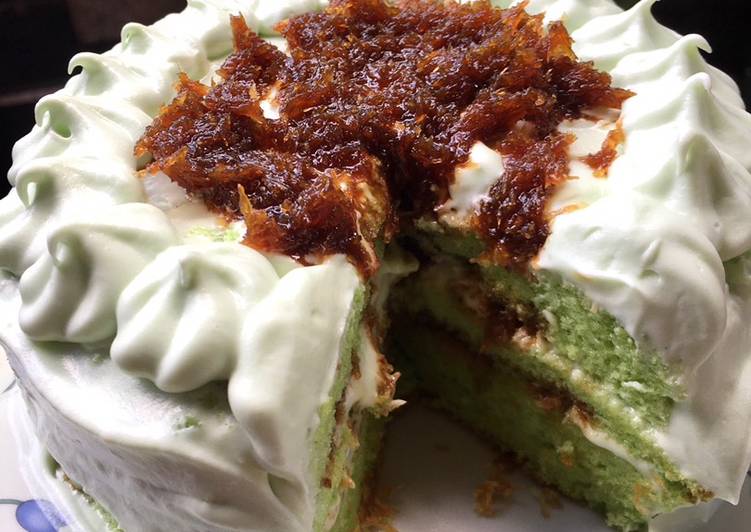 resep cara membuat Cake klepon�?�