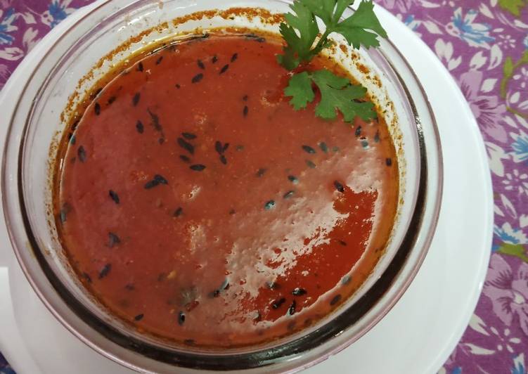 Simple Way to Make Favorite Tomato chutney