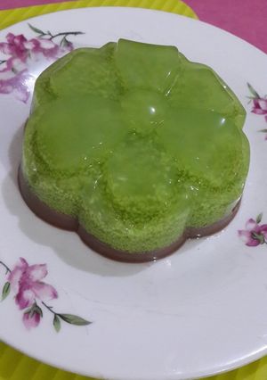Foto resep Puding Lumut Cokelat