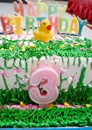 Foto resep Birthday cake sederhana