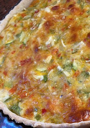 Una foto de Tarta de verduras