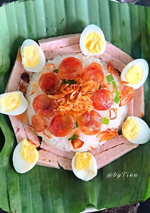 Hình của món Xôi mặn.