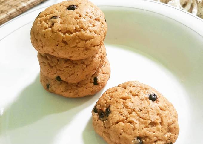 Cara Gampang Membuat Chewy Cookies (American Chocolate Chip Cookies) Anti Gagal