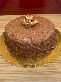 Snickers torta recept fotója