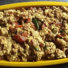 Paneer bhurji A picture of Paneer bhurji.