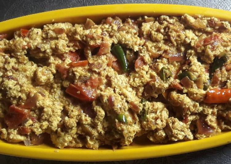 Steps to Prepare Award-winning Paneer bhurji