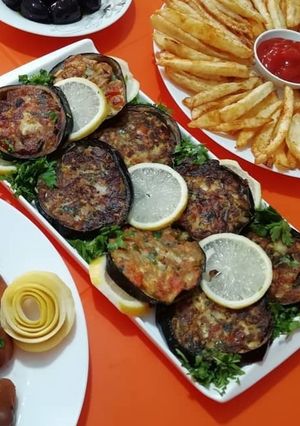 صورة لوصفة باذنجان حلقات