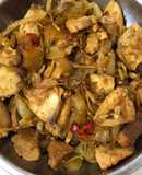 Cá mập sữa xào cải chua