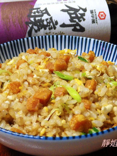 【御釀快炒提味】黃金烏魚子蛋炒飯 的食譜成品照片