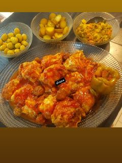 عکسی از دستور دلمه کلم