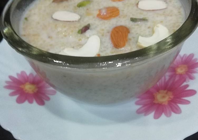 Recipe of Award-winning Daliya Kheer