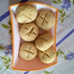 A picture of Nankhatai.