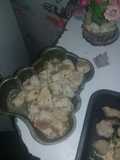 Pan dulces mini con chips de chocolate
