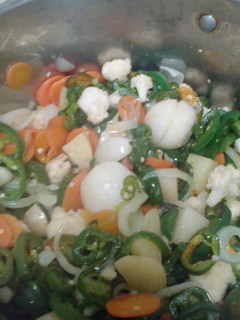 Una foto de Mi receta especial de chiles jalapeños en escabeche