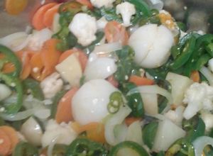 Una foto de Mi receta especial de chiles jalapeños en escabeche
