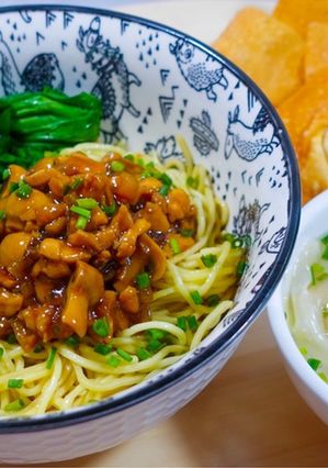 Foto resep Mie Ayam Jamur A la Bakmi GM