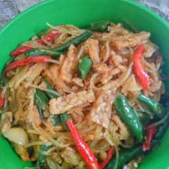 รูปของ Oseng soon tempe pedas......
