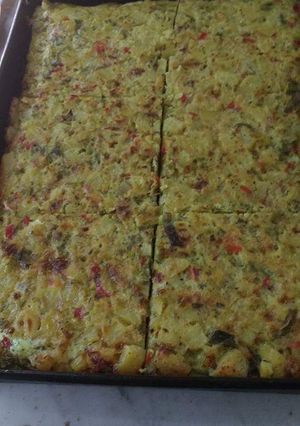 Una foto de Pastel de verduras