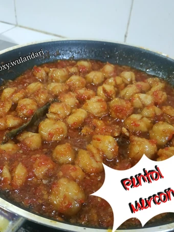 Cara Mudah Membuat Resep Pentol Mercon huh hah yang Sempurna Anti Ribet, Lezat