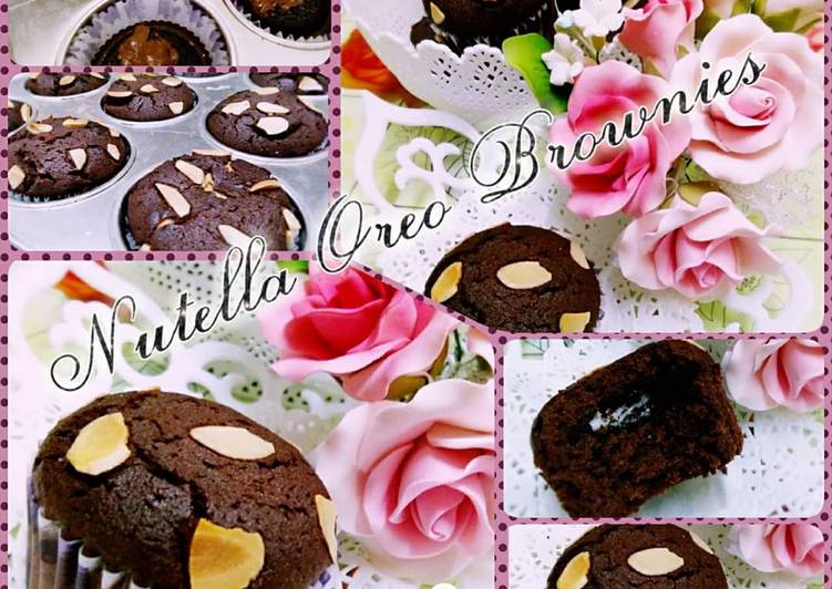 Langkah Langkah Buat Nutella Oreo Brownies yang Mudah