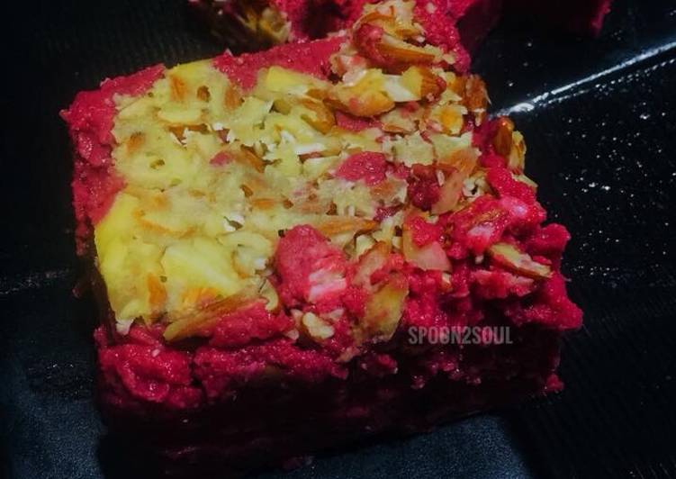 Recipe of Perfect Gulab Jamun Pink Delight Terrine