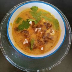 A picture of Shahi Gatta curry.