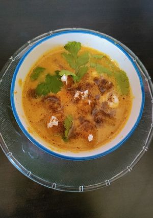 A picture of Shahi Gatta curry.