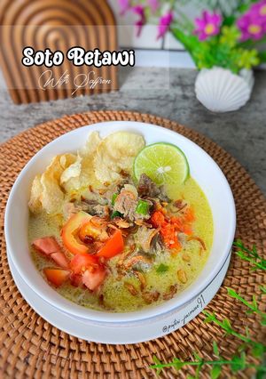 Foto resep Soto Betawi with Saffron