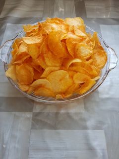 عکسی از دستور چیپس خانگی