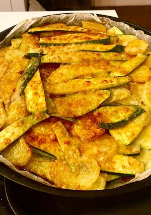Foto di Patate e zucchine gratinate