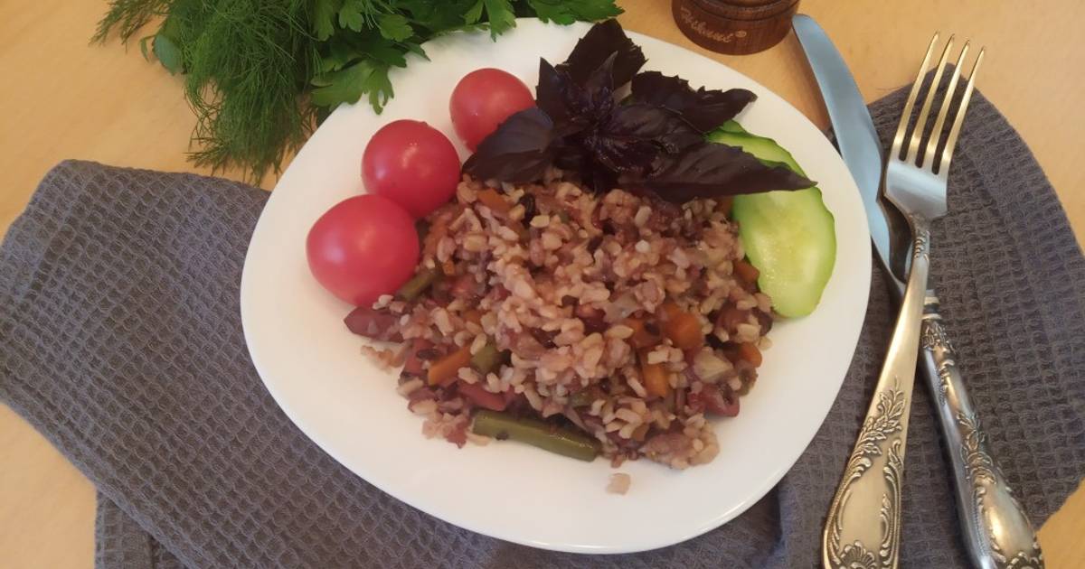 Рис с овощами в мультиварке – пошаговый рецепт приготовления с фото