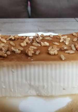 Una foto de Flan de queso en Mambo