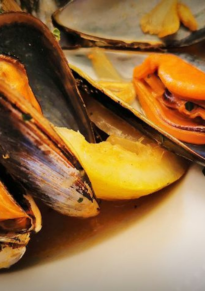 Una foto de Mejillones al Pimentón (Tiberios)