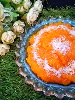 A picture of Suji ka halwa.