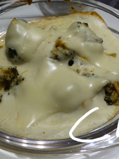 Una foto de Brócoli con bechamel