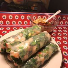 A picture of Summer Roll Malaysian...ish Way.