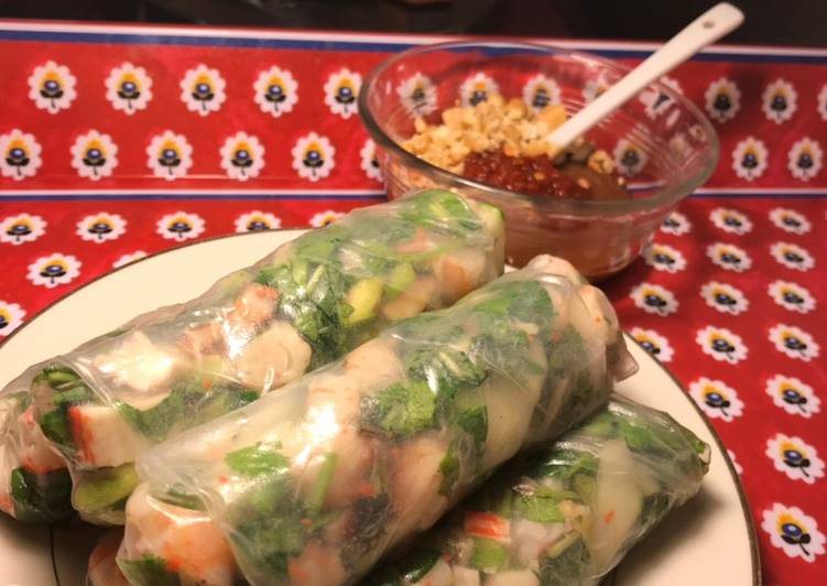 Easiest Way to Prepare Quick Summer Roll Malaysian…ish Way