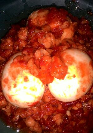 Foto resep Telur dan tempe balado