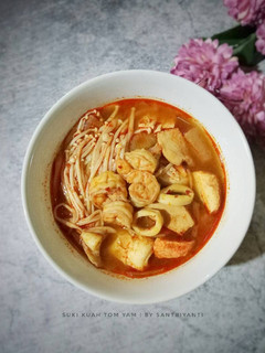 Foto resep Suki Kuah Tomyam Simpel