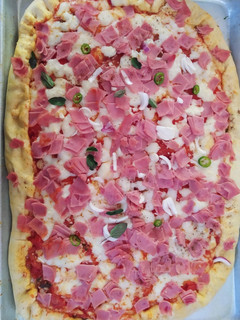 Una foto de Pizza