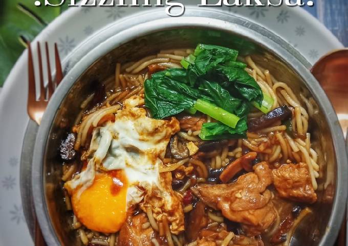 Recipe: Yummy Sizzling Laksa