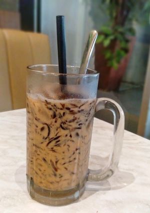 Foto resep Es Cincau Kopi