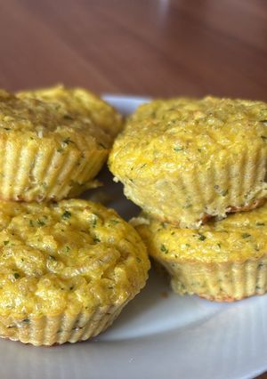 Una foto de Muffins salados de quinoa