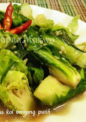 Foto resep Tumis Tunas Kol Bawang Putih