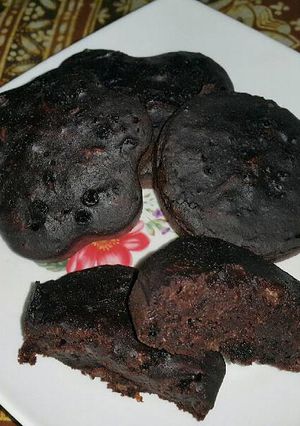 Foto resep Cake soya coklat lembut (no oven.. no mixer.. no telur)