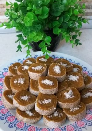 عکسی از دستور حلوا رولی