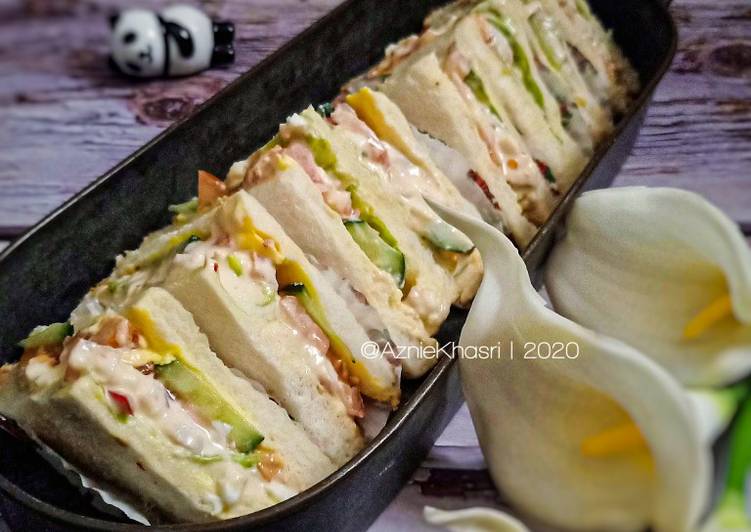 Rahsia Resepi: Sandwich Tuna Telur - Resepi Percuma