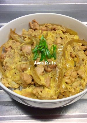 Foto resep Oyakodon (Japanese Rice Bowl)