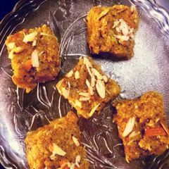 Leftover Chapati Barfi A picture of Leftover Chapati Barfi.